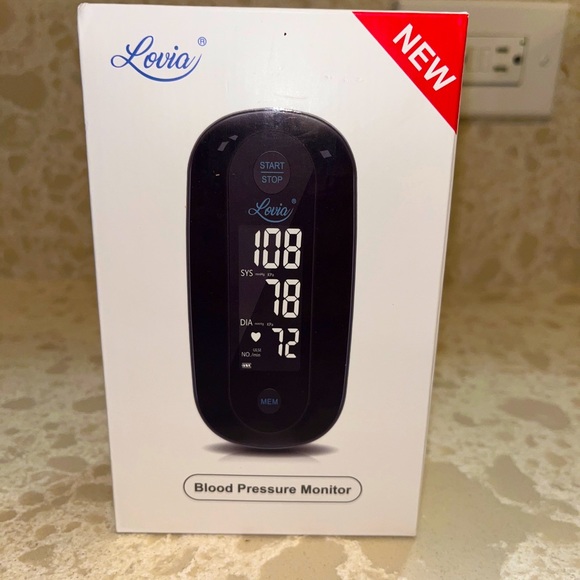 lovia Wearables Blood Pressure Monitor Upper Arm With One Piece